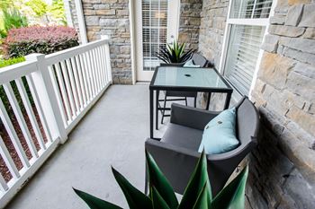 Balcony and patio